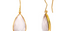 Pebble Rose Quartz Earrings