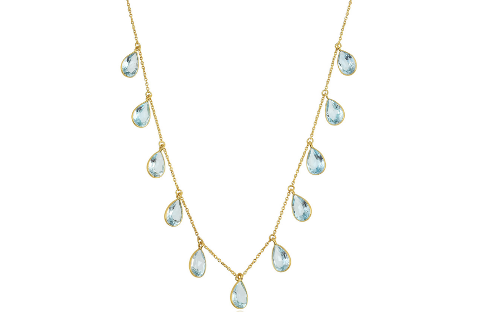 Rosie Blue Topaz Necklace