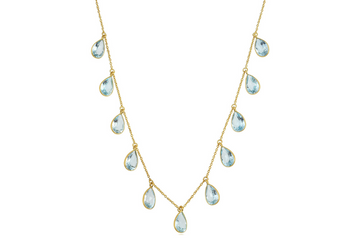 Rosie Blue Topaz Necklace