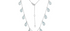 Rosie Blue Topaz Silver Necklace