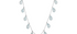 Rosie Blue Topaz Silver Necklace