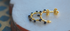 Adele Sapphire Coiled Hoop Earrings