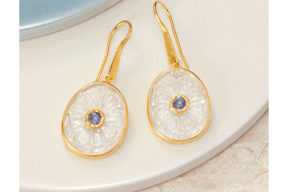 Sapphire Earrings