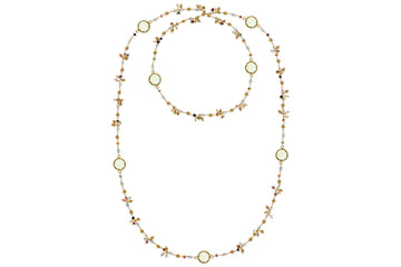 Sara Long Beaded Tourmaline Necklace