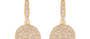 Starry Night Fine Gold & Diamond Earrings