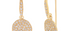 Starry Night Fine Gold & Diamond Earrings