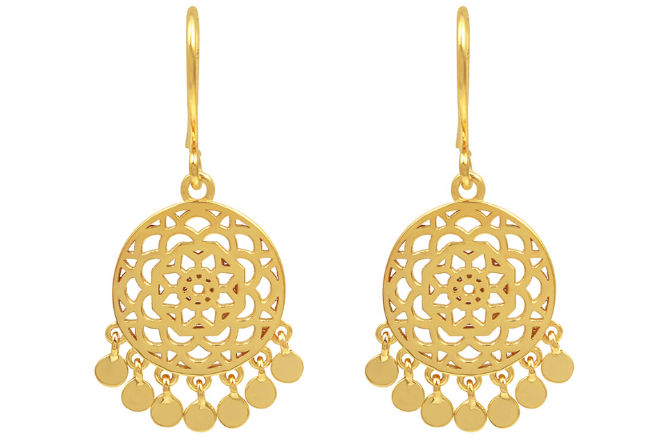 Talisman Gold Sprinkle Earrings