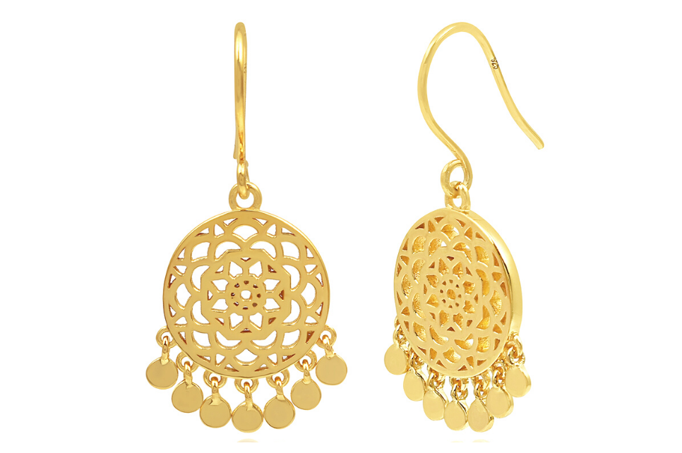 Talisman Gold Sprinkle Earrings