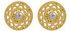 Talisman White Topaz Stud Earrings