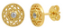Talisman White Topaz Stud Earrings