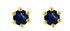 Teeny Sapphire Stud Earrings