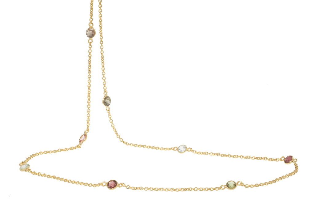 Sweetie Long Tourmaline Necklace
